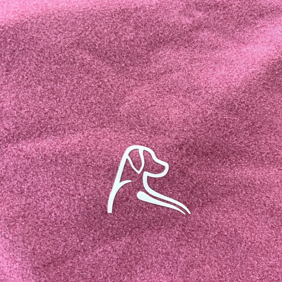 Rhoback Pink Quarter-Zip Sweatshirt - Picture 2 of 3